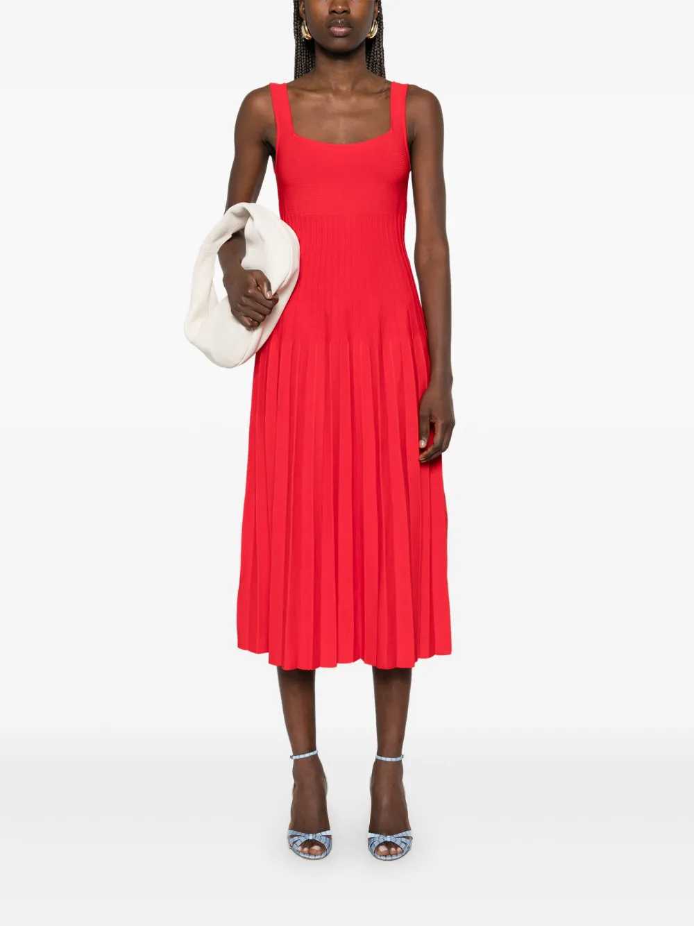 Staud DRESS - Rosso | 6602df3026647570fa94264b5fc6416f280988da