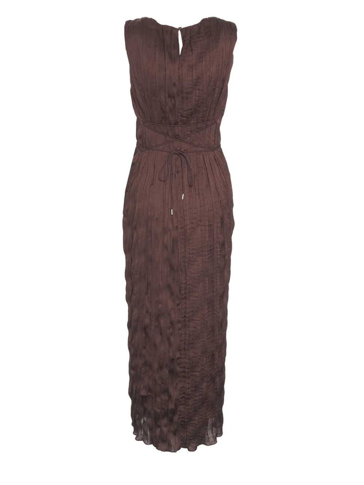 Staud DRESS - Marrone | a8d6ceb8bcca29d47086f6a93242bc883d58e8ff