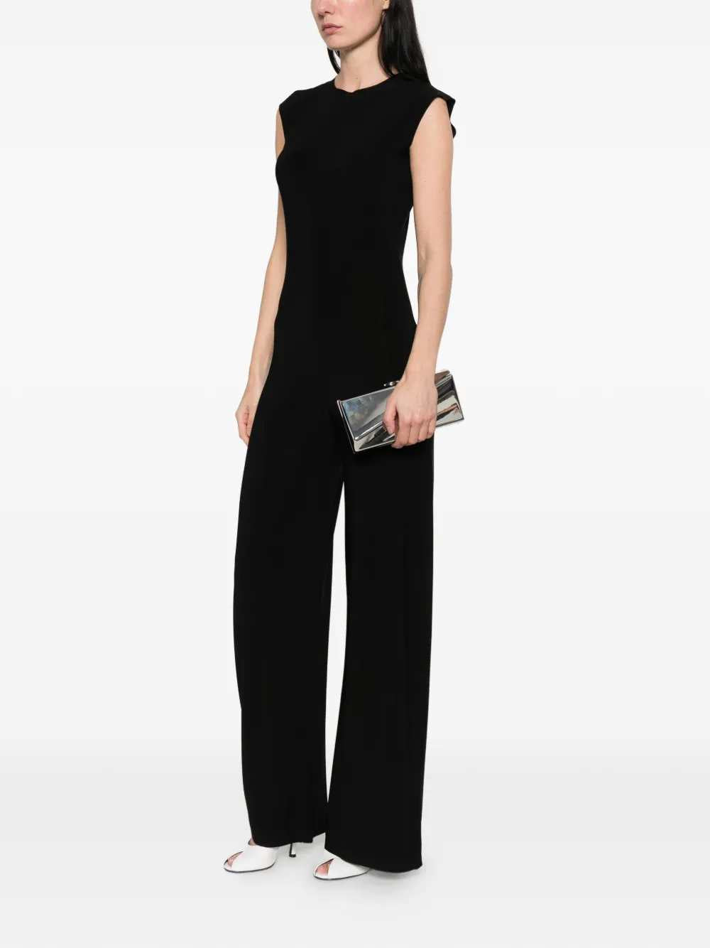 Norma Kamali PANTS - Nero | 656d7d24cfb7f733644283fe3173eec9bb85002f