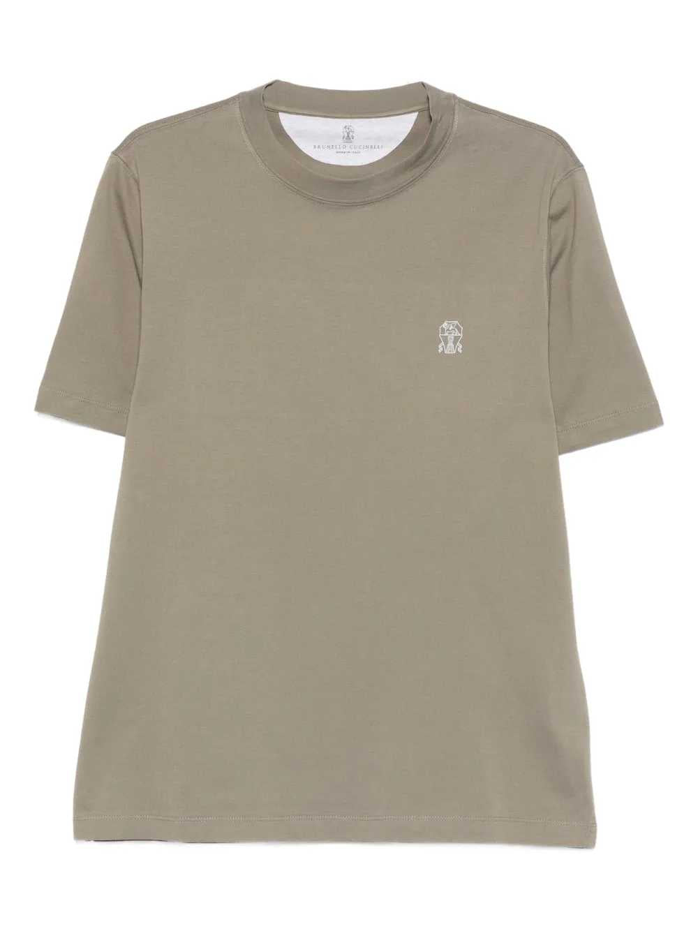 Brunello Cucinelli T-shirts - Verde | 5337d9a366cc3db7faefee1360dd03cbd29df81f
