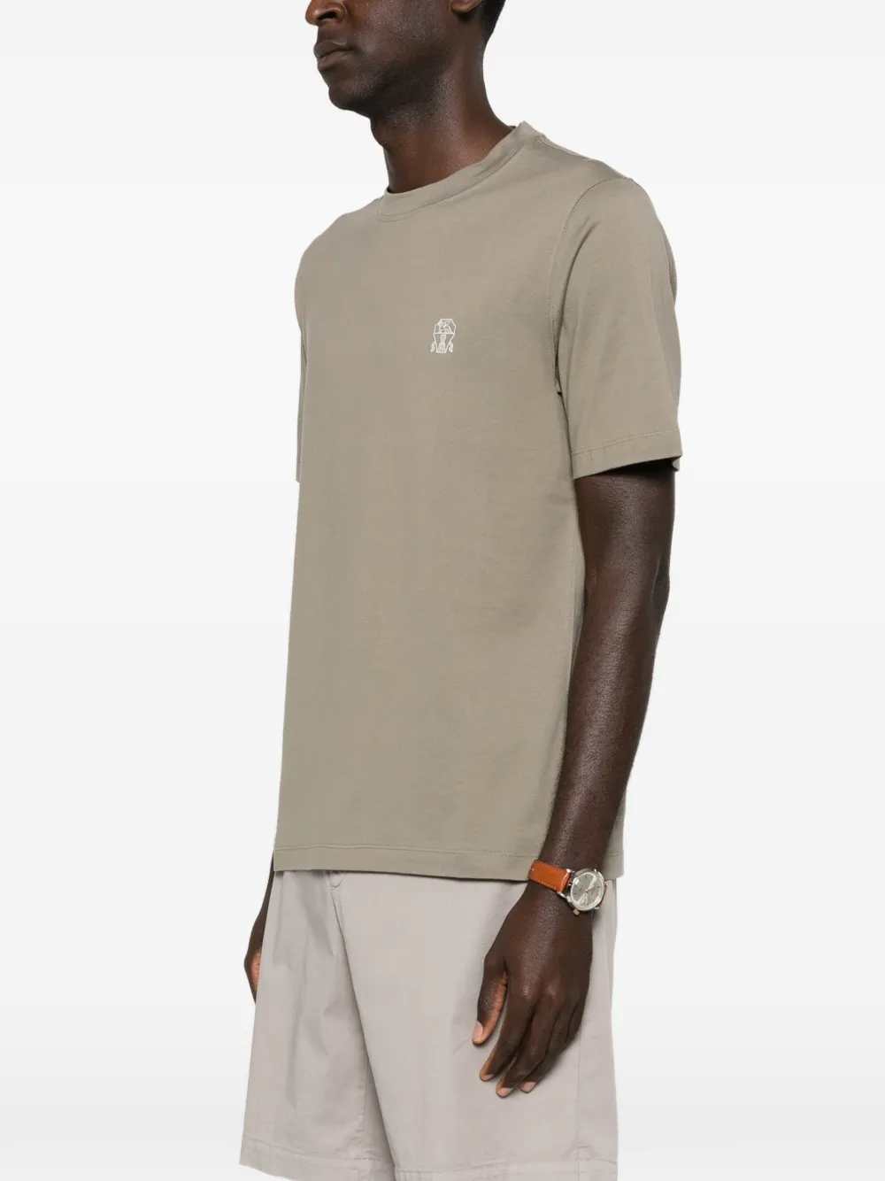 Brunello Cucinelli T-shirts - Verde | 84b2486d7983ffad5fb3830e9ea5257950fabc93