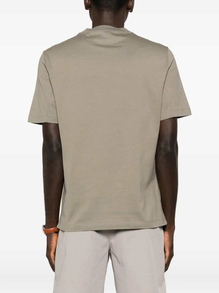 Brunello Cucinelli T-shirts - Verde | f9f95eab6051f7dbd2394fef70a4ed89193d7f6f