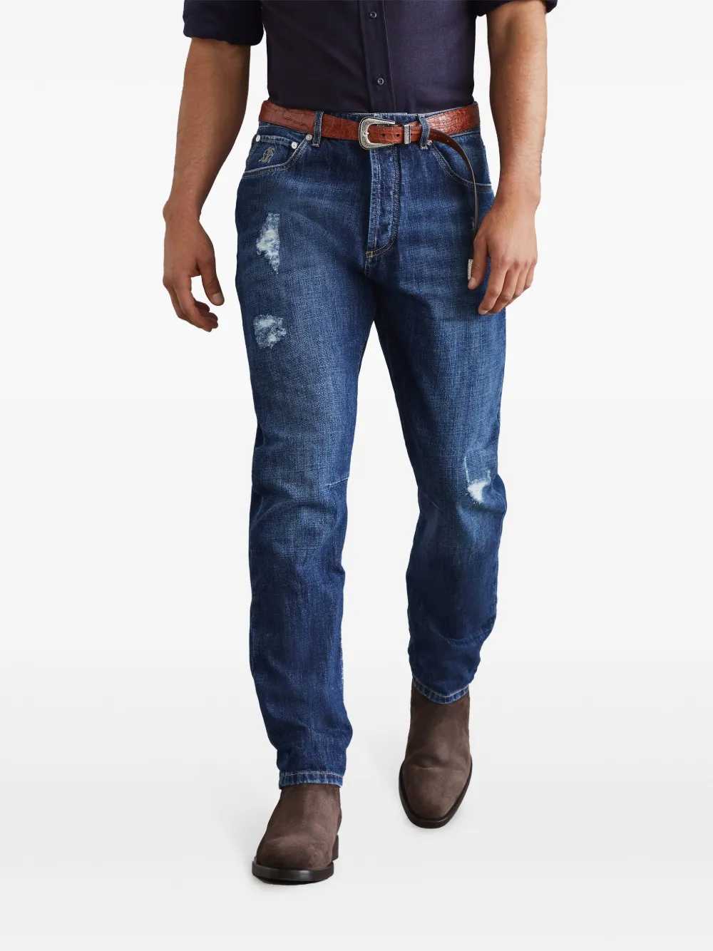 Brunello Cucinelli PANTS - Blu | db5f4cf0742dd4d1b6c8c40918e2b7e3e42d2d27