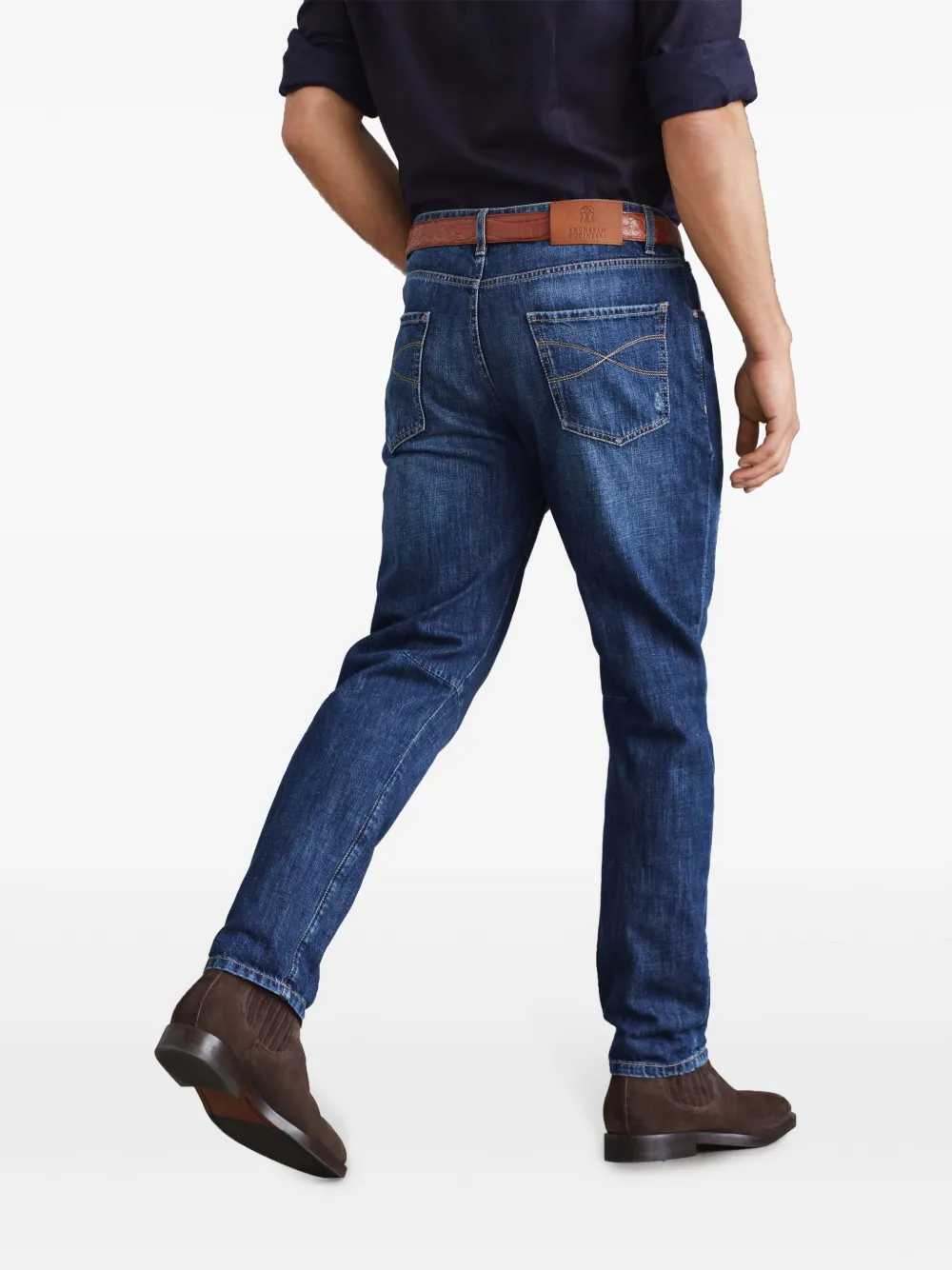 Brunello Cucinelli PANTS - Blu | 814ffef7a664d91eb2d6abfd51cfdf3eecf91ea2