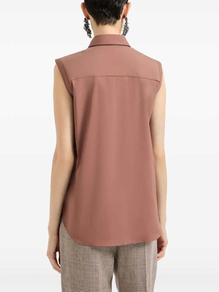 Brunello Cucinelli Shirts - Rosso | 3e9559174d886a4e379f87ea7b53fb07fdbe9853