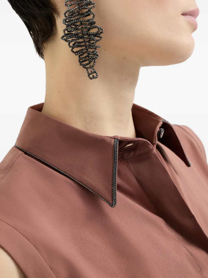 Brunello Cucinelli Shirts - Rosso | ef57c666ba7e7ee3eb30355964f029ec920a1e77