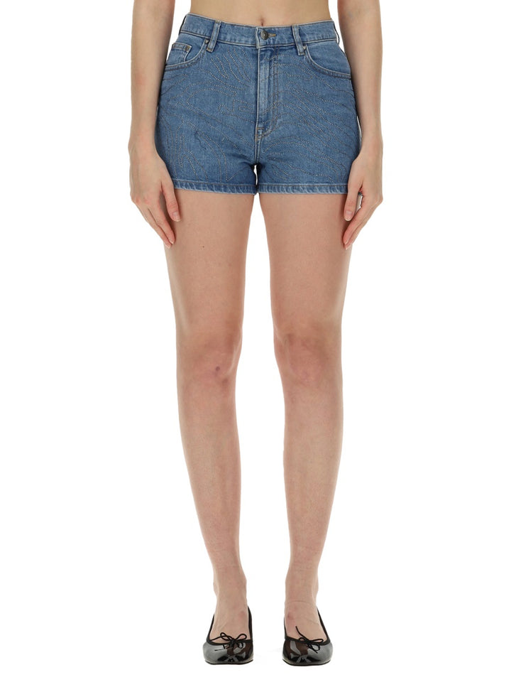 Rotate Birger Christensen Shorts - Blu | Wanan Luxury
