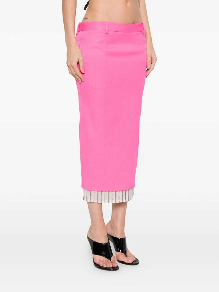 The Attico SKIRT - Pink & Purple | 6c94fe9ba308a790d93c2aeff51058a06adc18a4