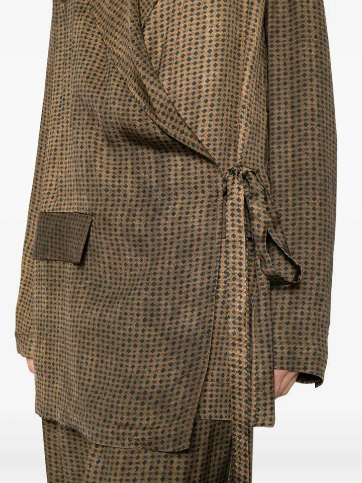 Uma Wang JACKET - Marrone | 57cf3d5da505e59bd718ebe40425913c88190f40