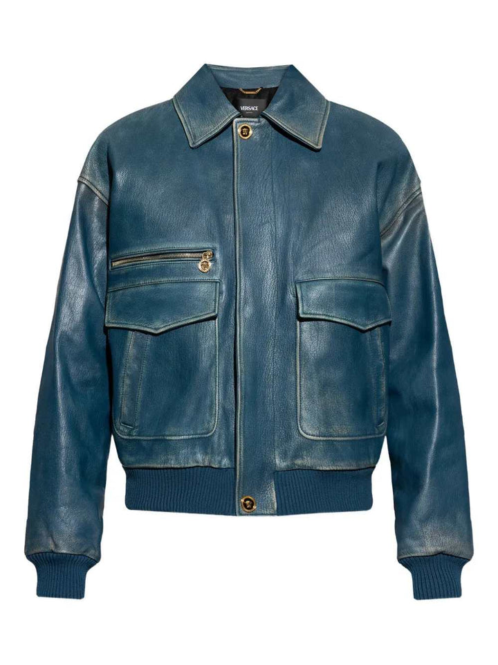 Versace JACKET - Blu | 5ac9e4e0b0cec0bcdd74a1c9de999316e7204b4f