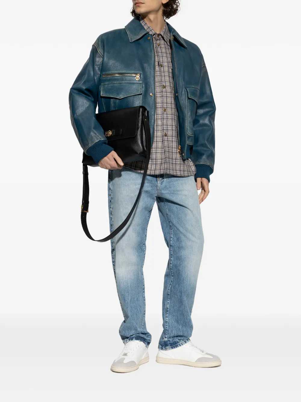 Versace JACKET - Blu | 086e61322e4d609d70d2926331bc14a50aa62bf3