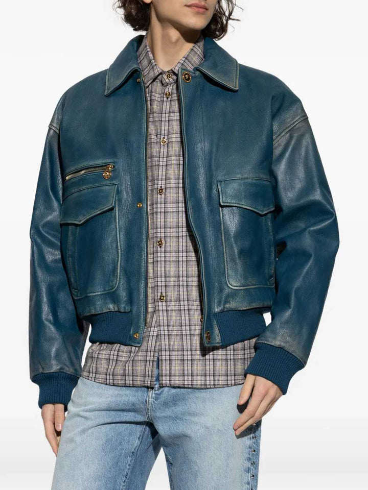 Versace JACKET - Blu | b3a1849208f0ca573a748a506e3ab0023f033367