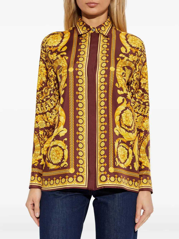 Versace SHIRT - Rosso | b96ce75200b5f3d9c9c273aa2ce4e374339aa402