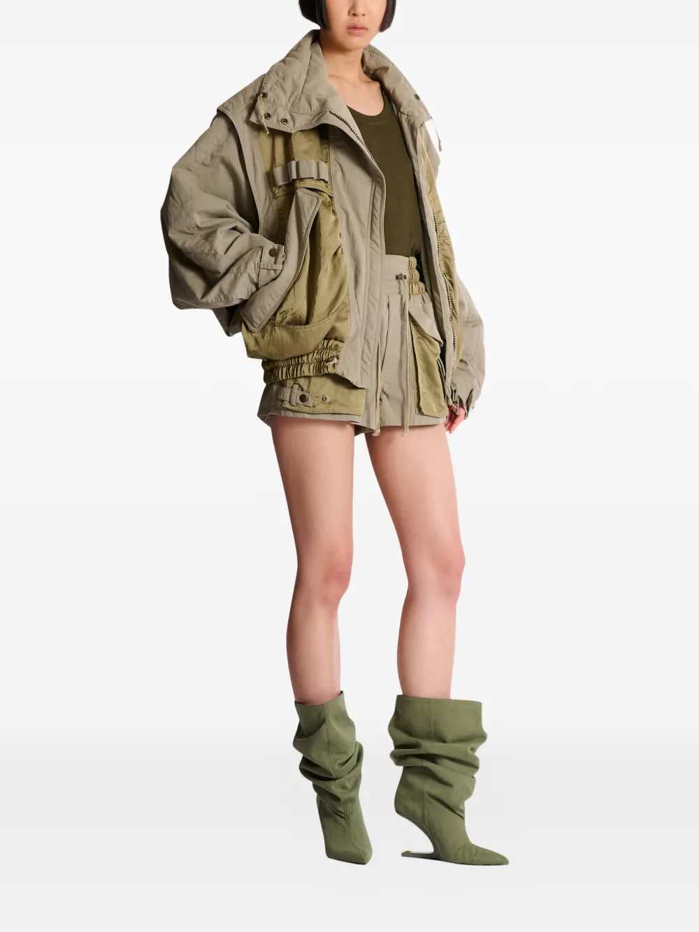 Balmain JACKET - Verde | c09a7a464666b3c209c0ab7ae12f247d4f3d4cf1