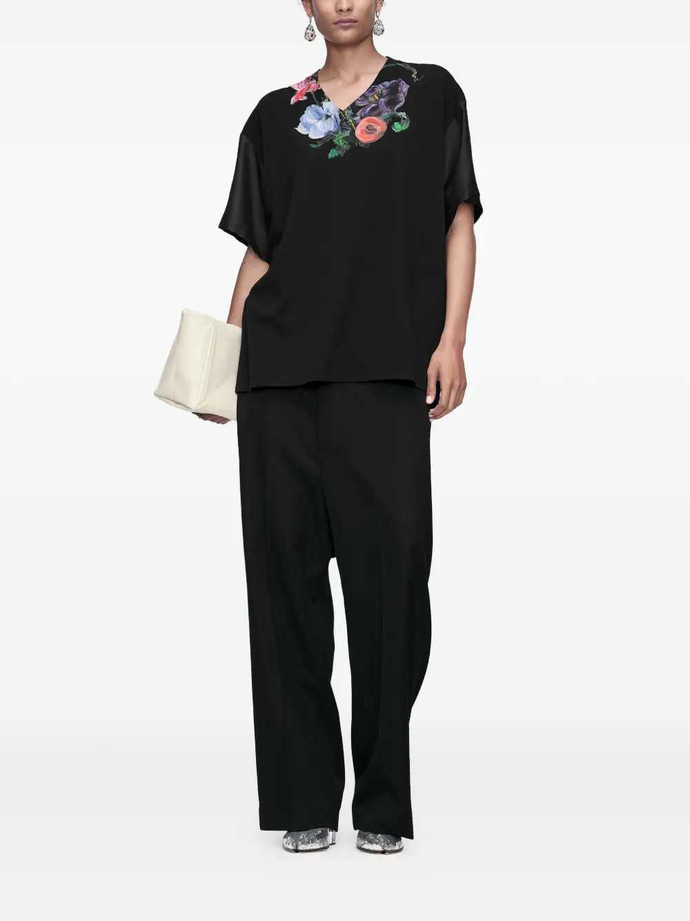 Maison Margiela TSHIRT - Nero | fbf641f8de2c47df9b5b423253fb0c5190e1f9ec