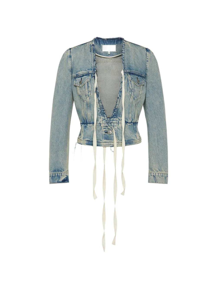Maison Margiela JACKET - Blu | ad88a2295c03df3f7ec9e75757d366e452af9d4e