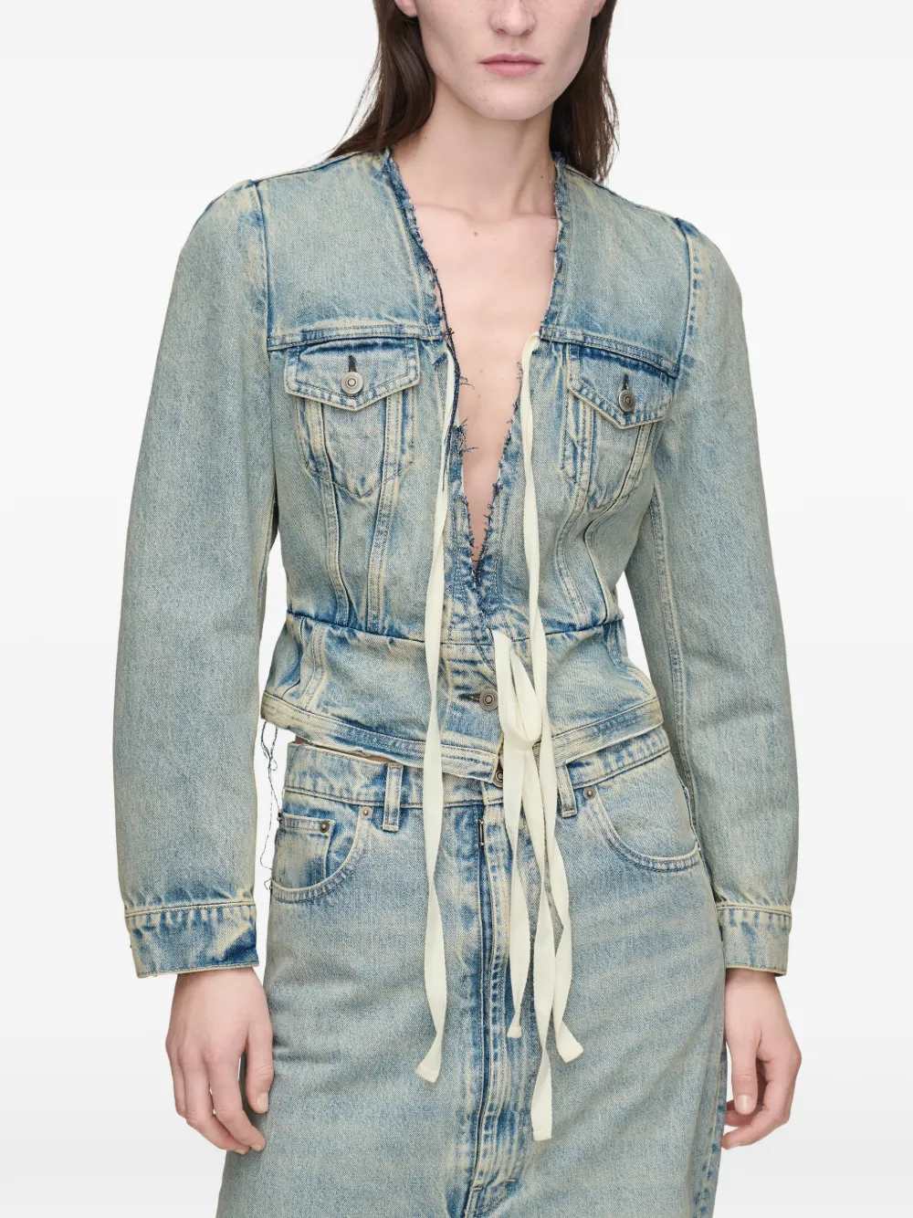 Maison Margiela JACKET - Blu | 7176b4e6292b3f2b7342850961e84eedcff16aaf