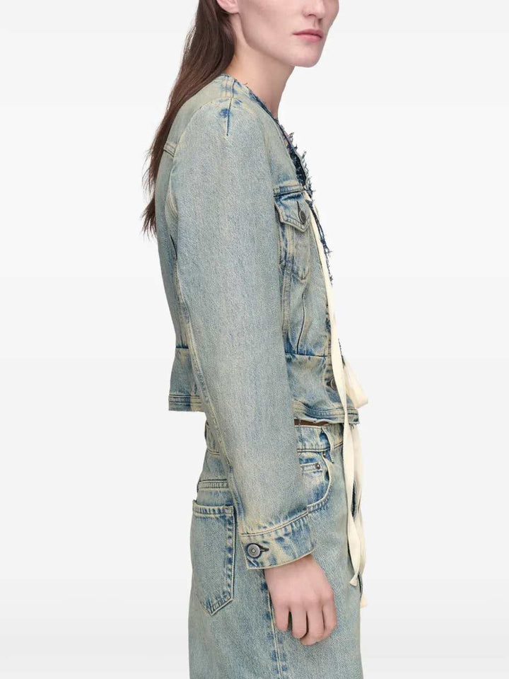 Maison Margiela JACKET - Blu | b10a293abb02865202a04f414ffe47547404f458