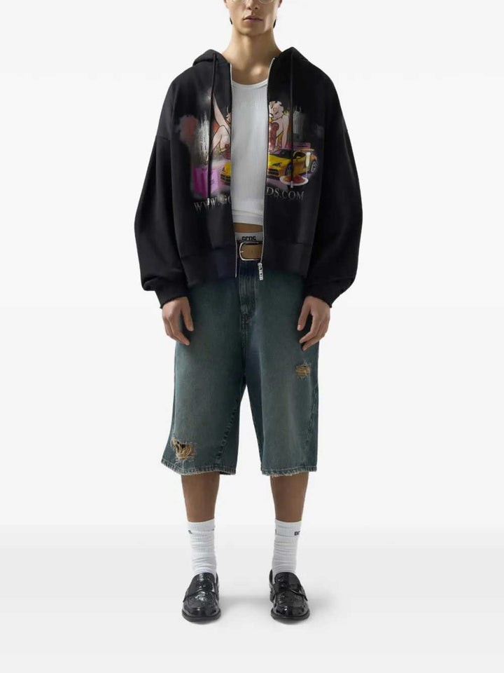 Gcds SWEATSHIRT - Nero | bde880eae7e4f3826fe4cb0192f7f686c1289b8e