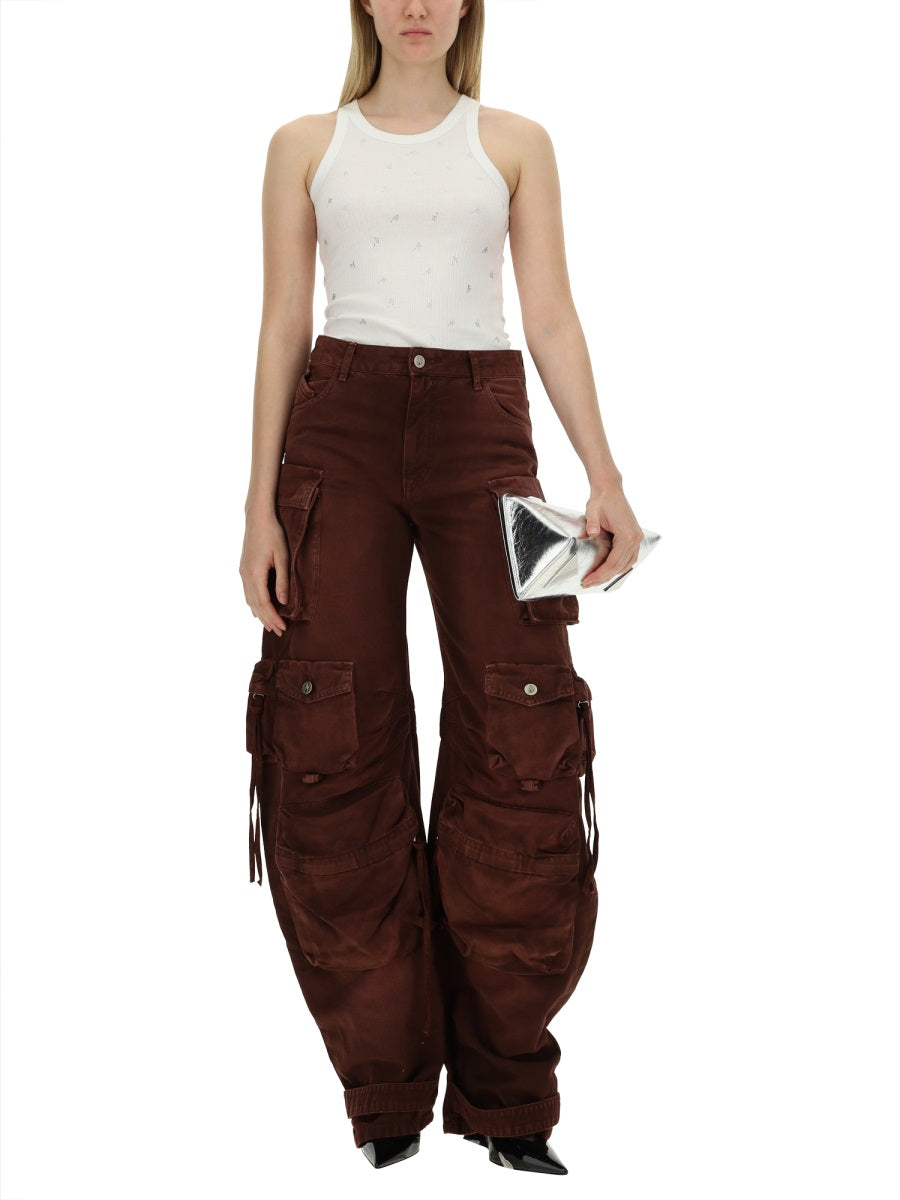 The Attico Jeans - Bordeaux | Wanan Luxury