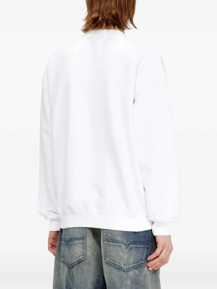 Diesel SWEATSHIRT - Bianco | 78cf47c2fc683f377bb9e106e6cd78cc6180040c