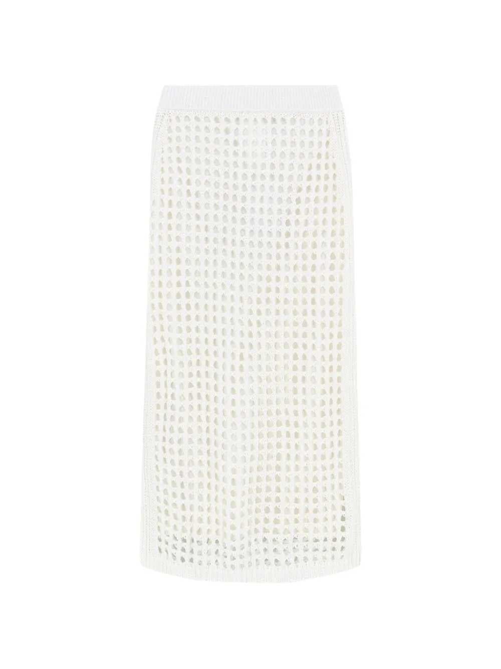 Max Mara SKIRT - Bianco | ef0a84ef9dcf27ef0f193d5a07997c21cf4ed03b