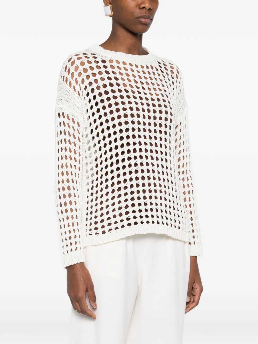 Max Mara SWEATER - Bianco | b824fc84ae5cd77d81e048e8b56e9964bf7e74bf