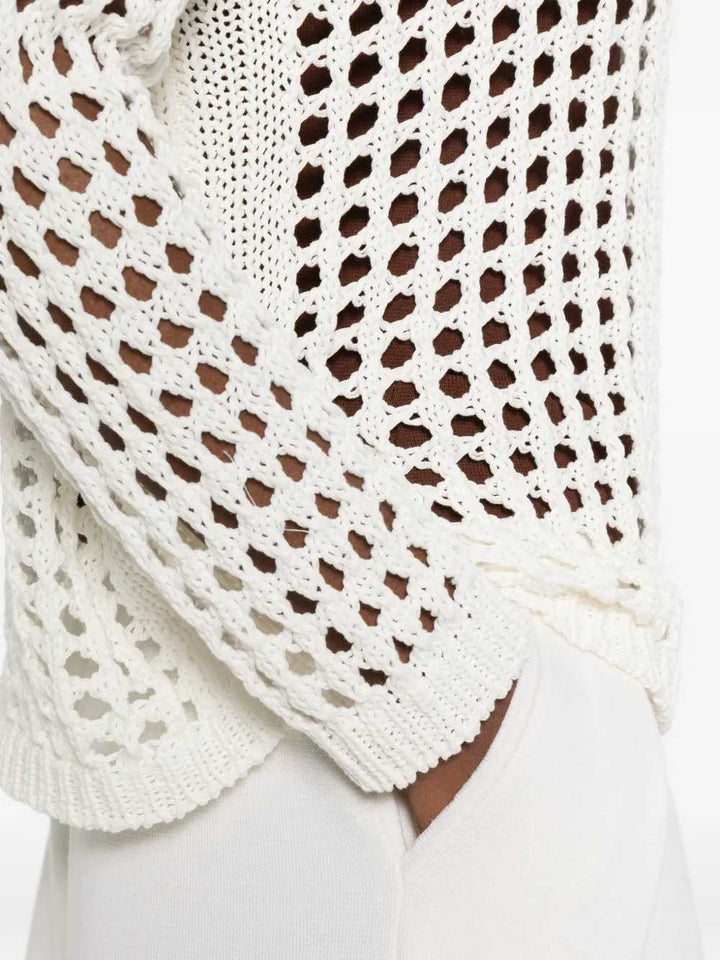 Max Mara SWEATER - Bianco | bba497fe79322af026226ff5bc815f43a202f2be