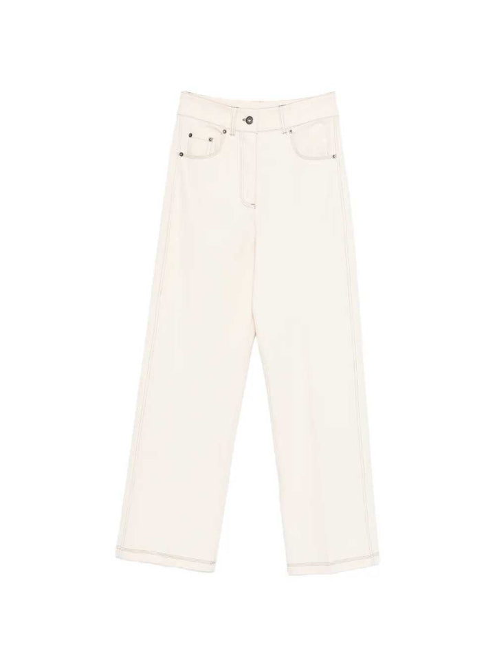 Max Mara PANTS - Bianco | 8fe031c7f747d79ce6f695a0842397ed677d669e