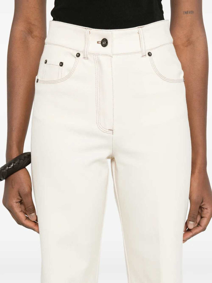 Max Mara PANTS - Bianco | 6b1ce9dd41662cb79600b6362f63f5281d64f1cd