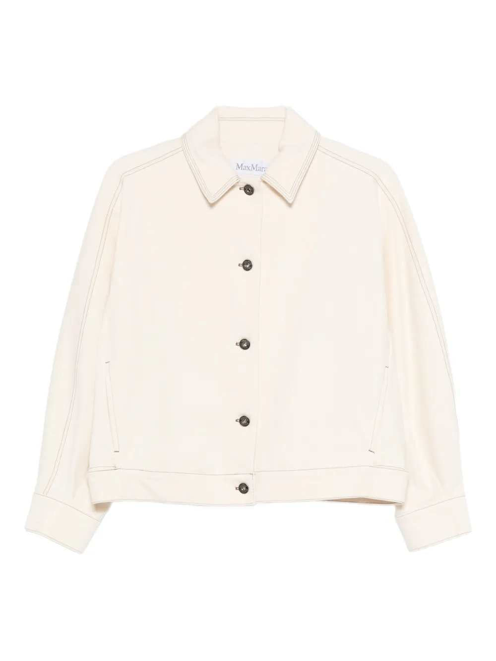 Max Mara JACKET - Bianco | ca4d5c069c597928d21dcd981f9e287b86feb1a8