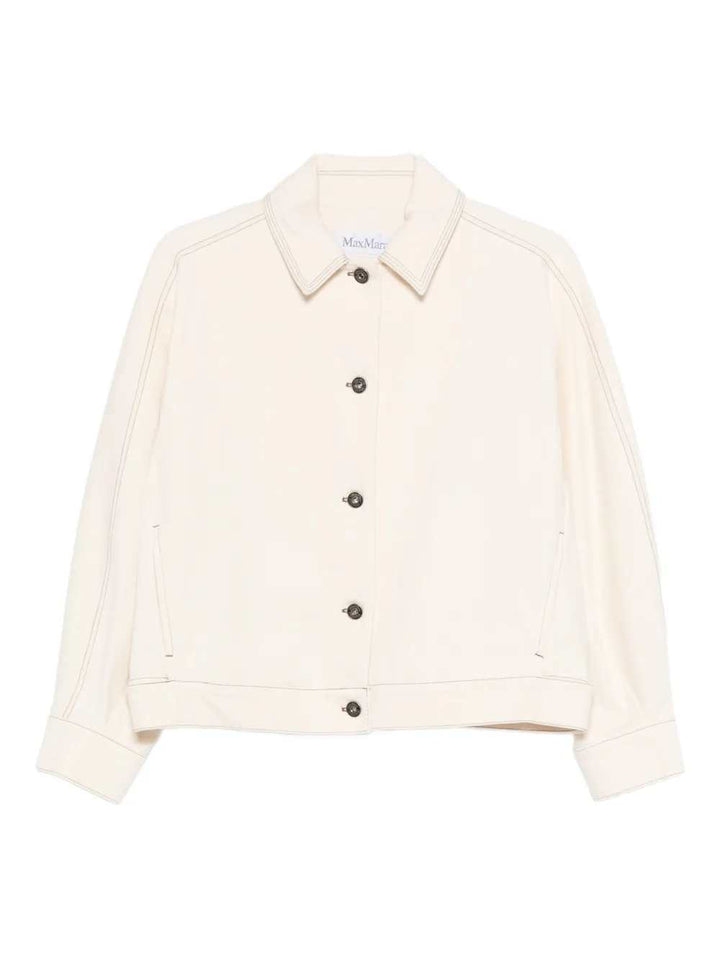 Max Mara JACKET - Bianco | ca4d5c069c597928d21dcd981f9e287b86feb1a8