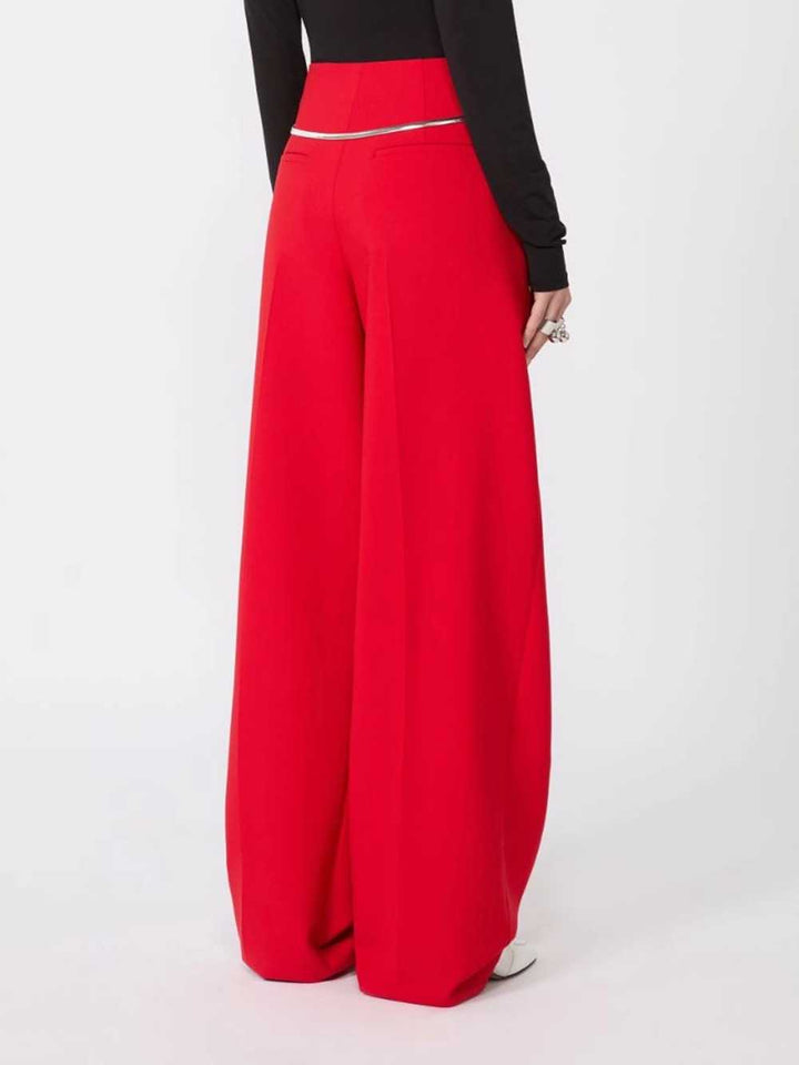 Sportmax PANTS - Rosso | 2acb9daa7a63db4c5e9e47180912f72721e1a481