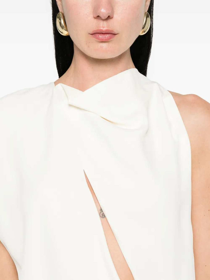 Sportmax DRESS - Bianco | 487883f4fe6746593a1090ec288ab0c696f2586d