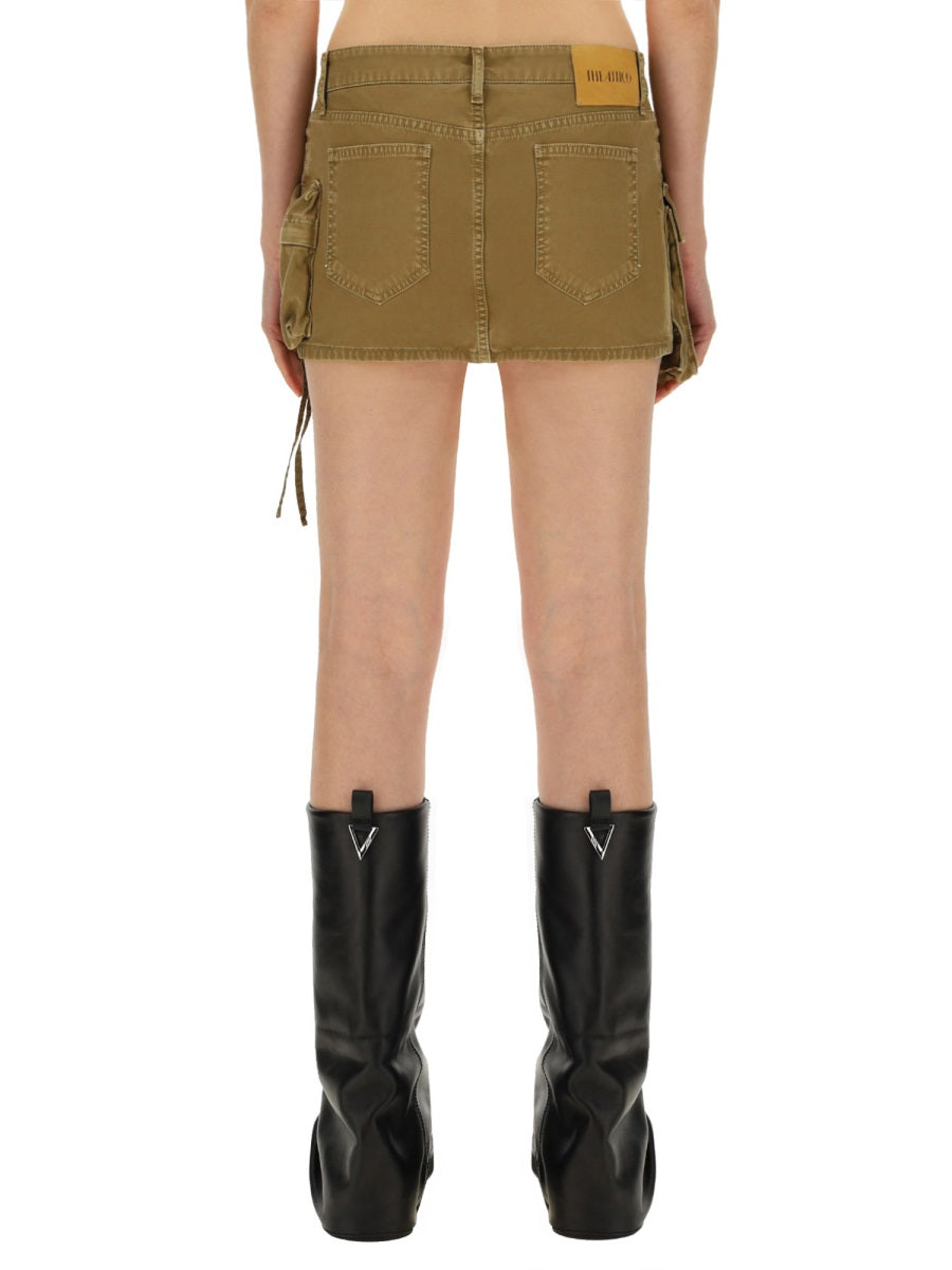 The Attico Gonne - Marrone | Wanan Luxury