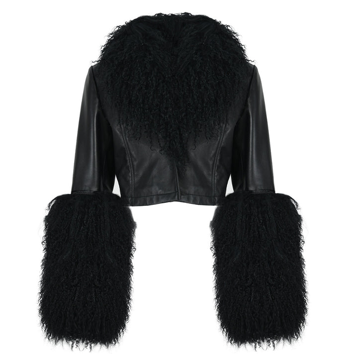 Giacca Giulienne Nera in Mongolia