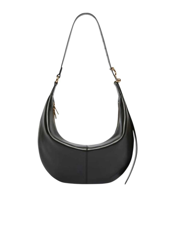 Hobo Bag In Nappa - Nero