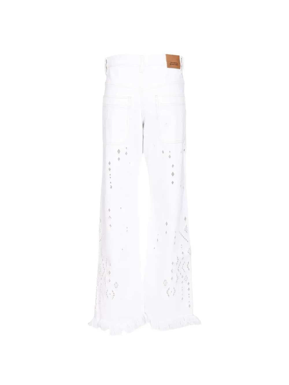 Marant PANTS - Bianco | d9c2e12cc574732151745283d5c29196041a86db