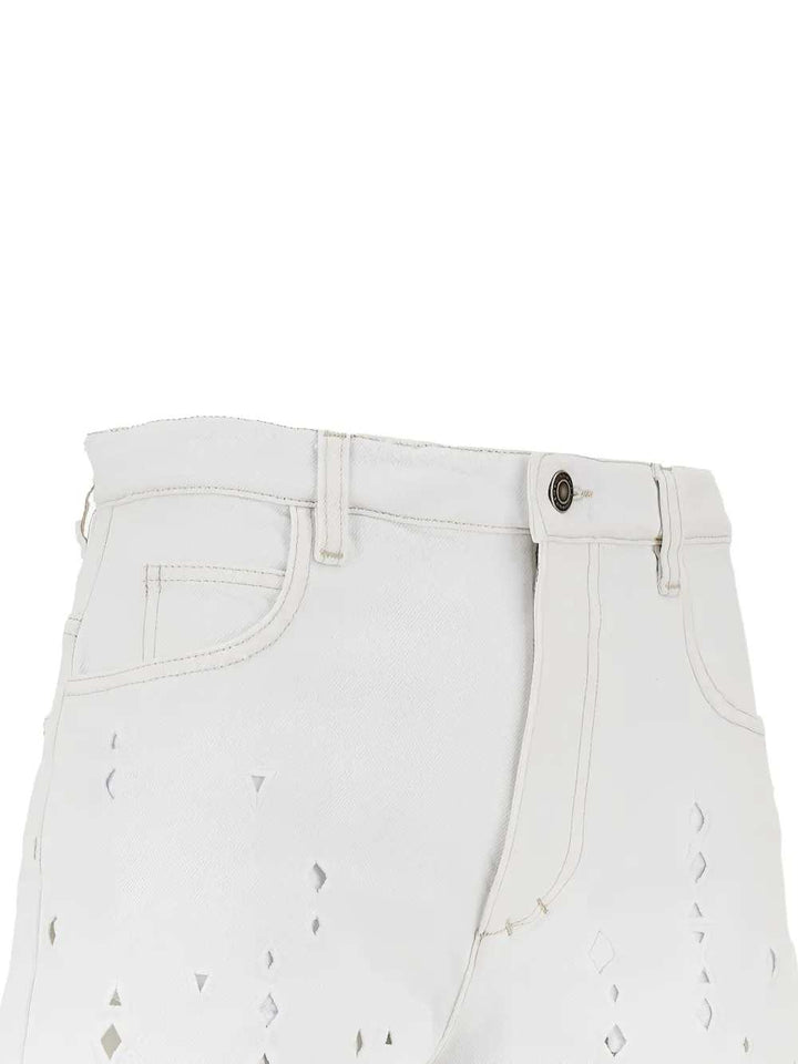 Marant SHORTS - Bianco | 2c7ad396610c9d2df01eafe850e21b373d366415