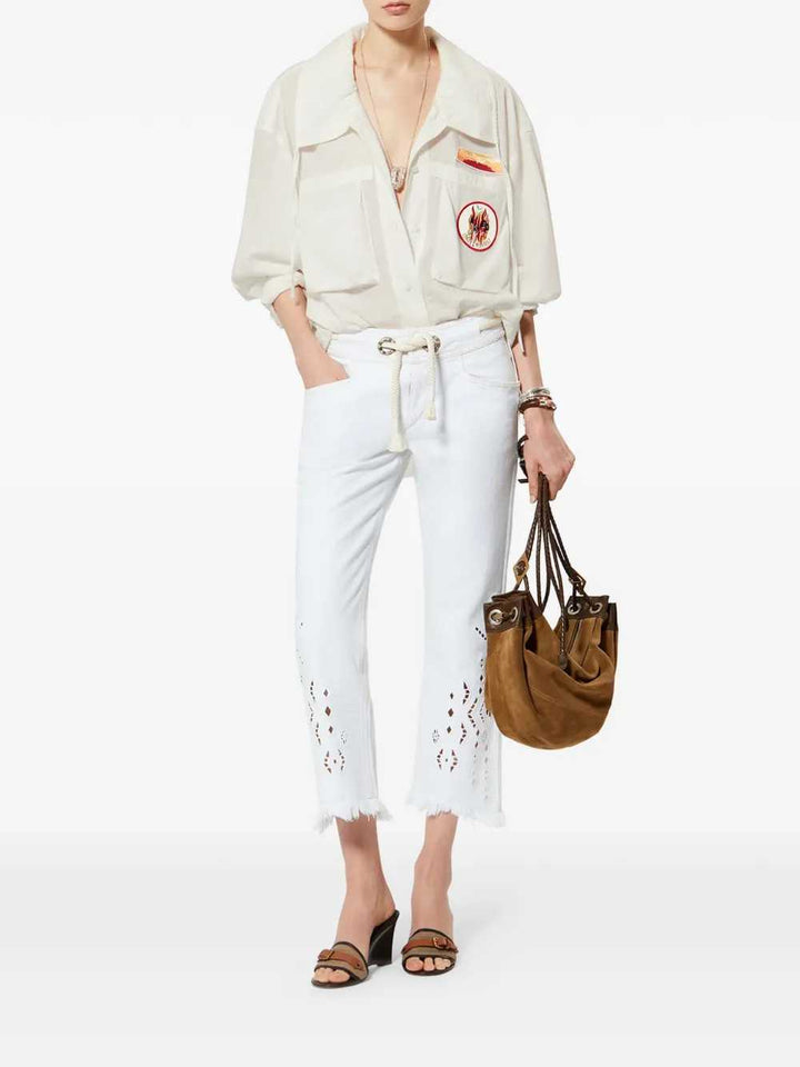 Marant SHIRT - Bianco | 11d22ede66957631f13007134fefb034506d0922