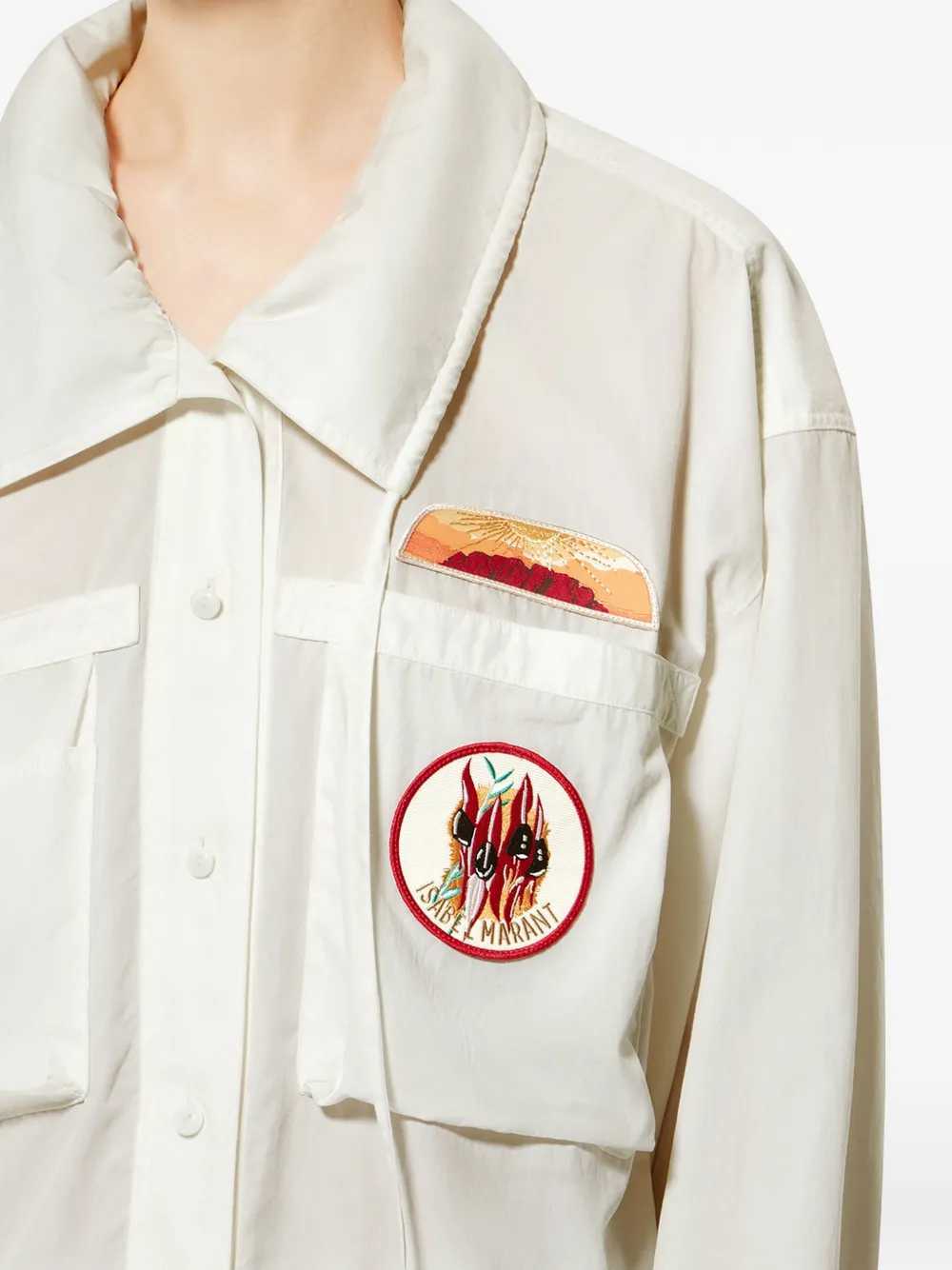 Marant SHIRT - Bianco | dcd034a5187bc6a26b42da73189ddd275fa00ae9