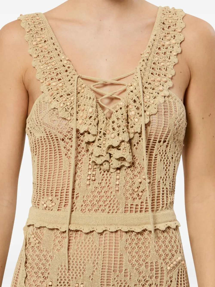 Marant DRESS - Marrone | 919857a664647cda2c9808954b5ea5e222866b26