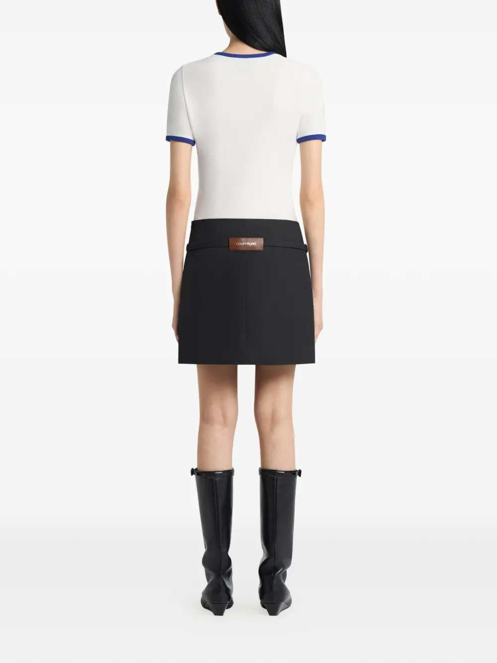 Courreges T-shirts - Bianco | cbd4de9d7900955b08f4e74fbb41bc93b07ec6a1
