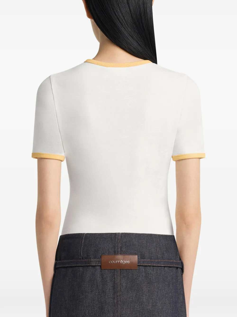 Courreges T-shirts - Bianco | 010f9de97f0dafc79c2cdd39cbdf13f675cd114f