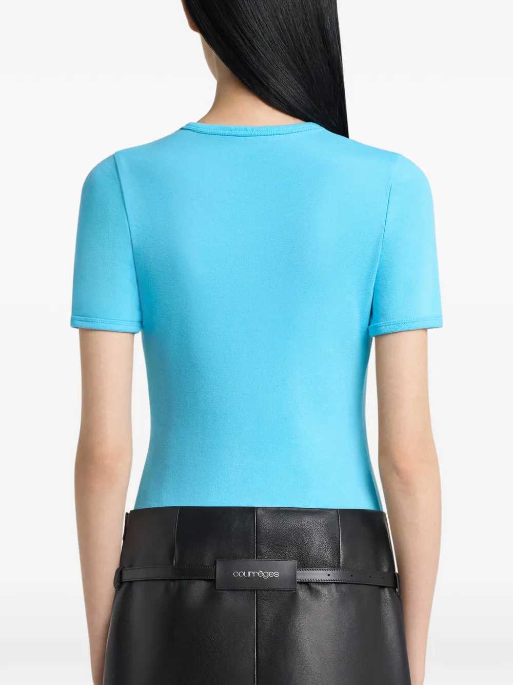 Courreges T-shirts - Blu | fb1fe116f4c5fd6edeb2b9bcfbd9ac25ec27d724