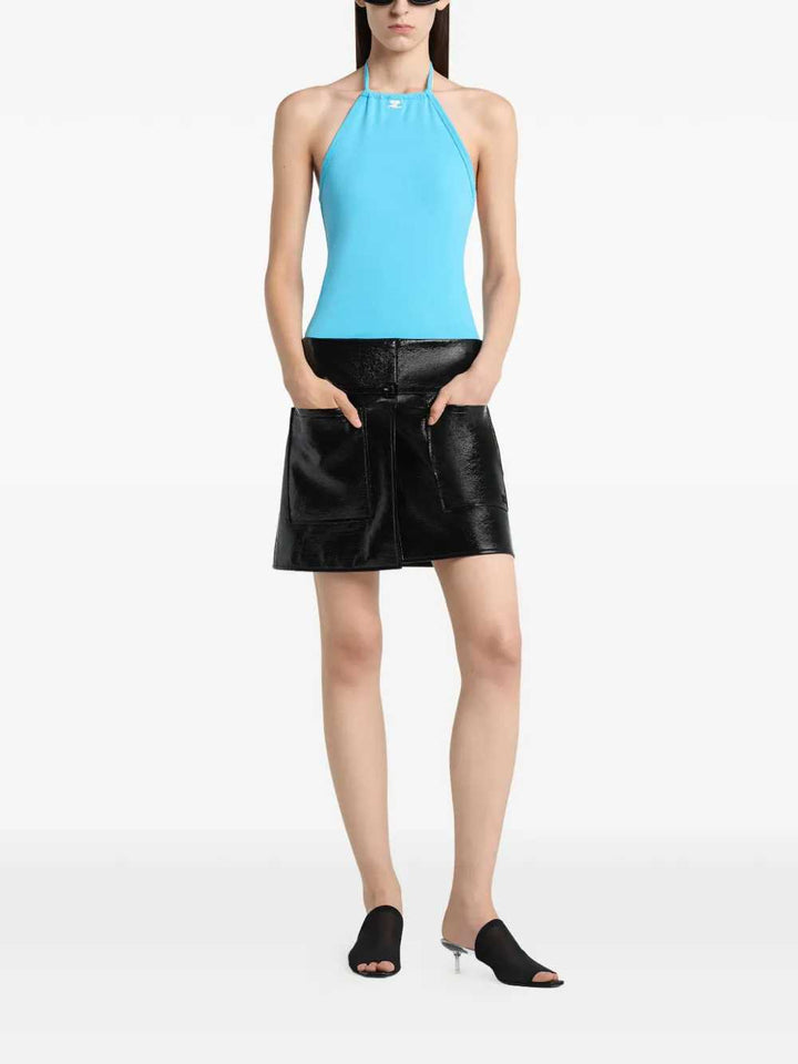 Courreges TOP - Blu | 36fc28929d1a514acd5af4dad6d668cb85a2dfba