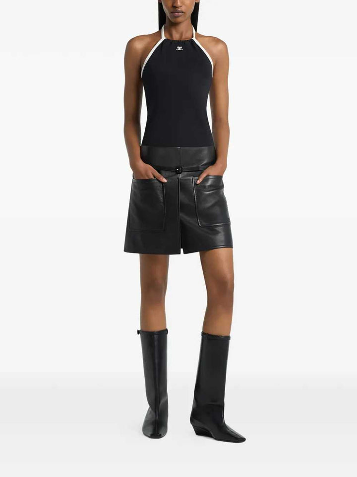 Courreges TOP - Nero | 686d0d245a7565b5581ad878123d6e969003ac24