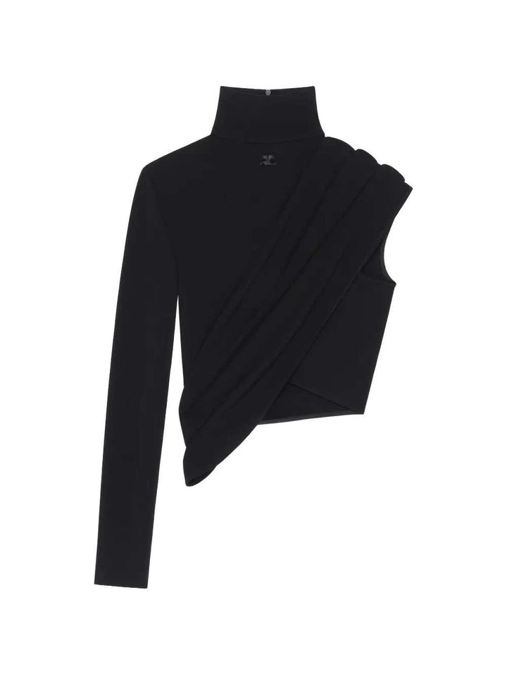 Courreges TOP - Nero | 3f1b41589f6be41cb6fe8a09fe85d22aa45adc75