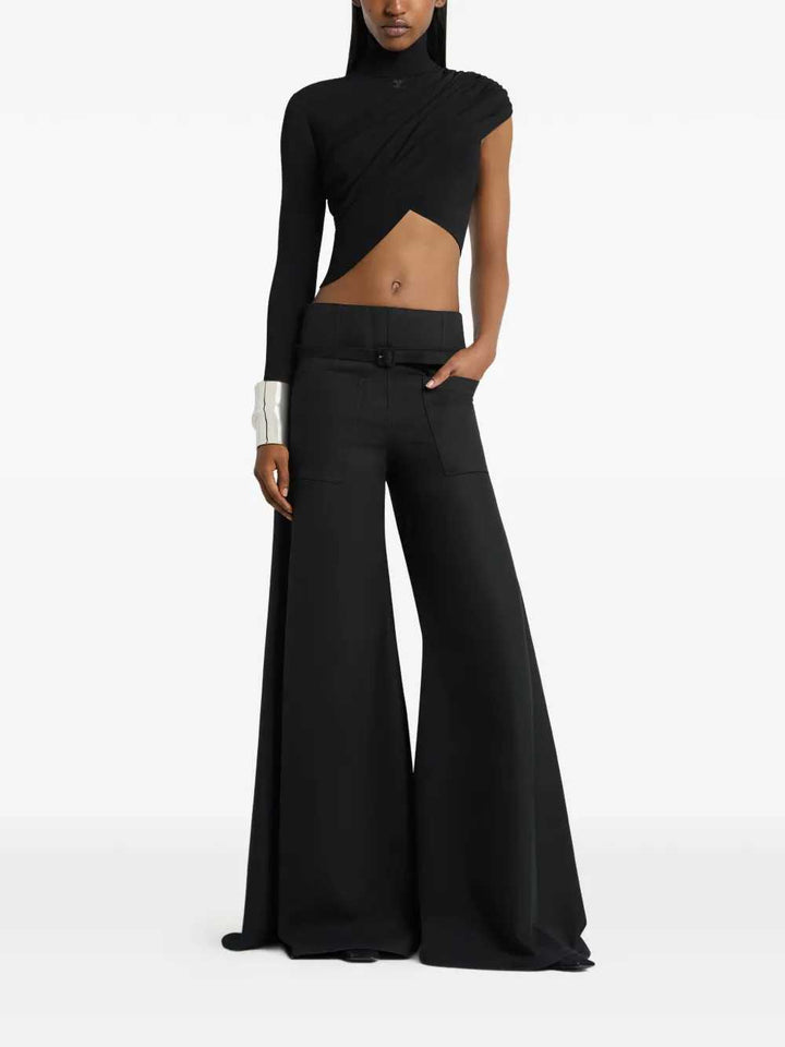Courreges TOP - Nero | 07c87dd415a8f955530172eefafefd5d56521a38