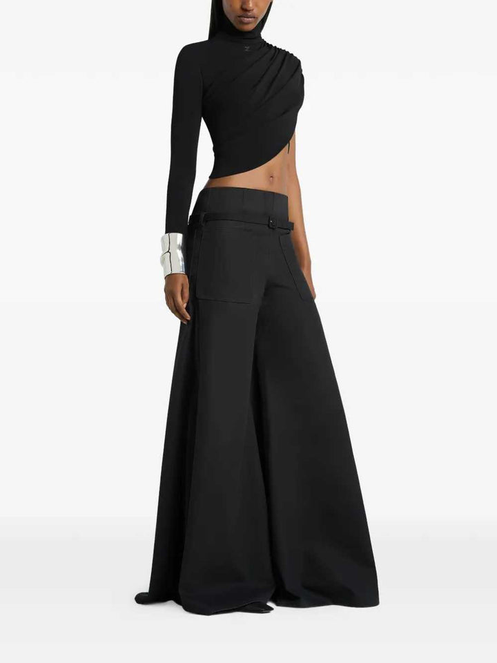 Courreges TOP - Nero | c247a567abe6b2eb34852fa1a46646ef1af7251a